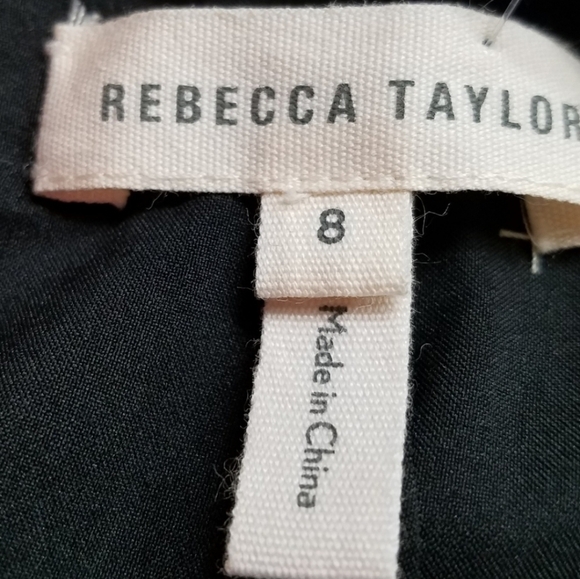 REBECCA TAYLOR SLEEVELESS DRESS SIZE 8 MINIMALIST CAREER NEUTRAL - Picture 8 of 8
